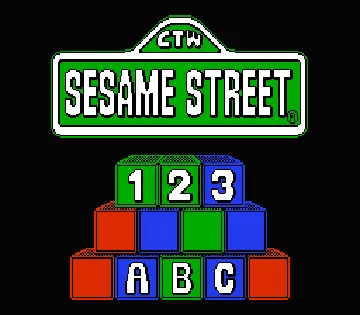 Sesame Street - ABC & 123 (USA) screen shot title